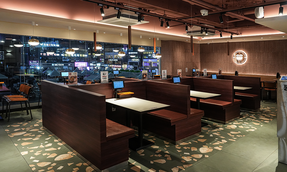 동양솥밥 매장 분위기